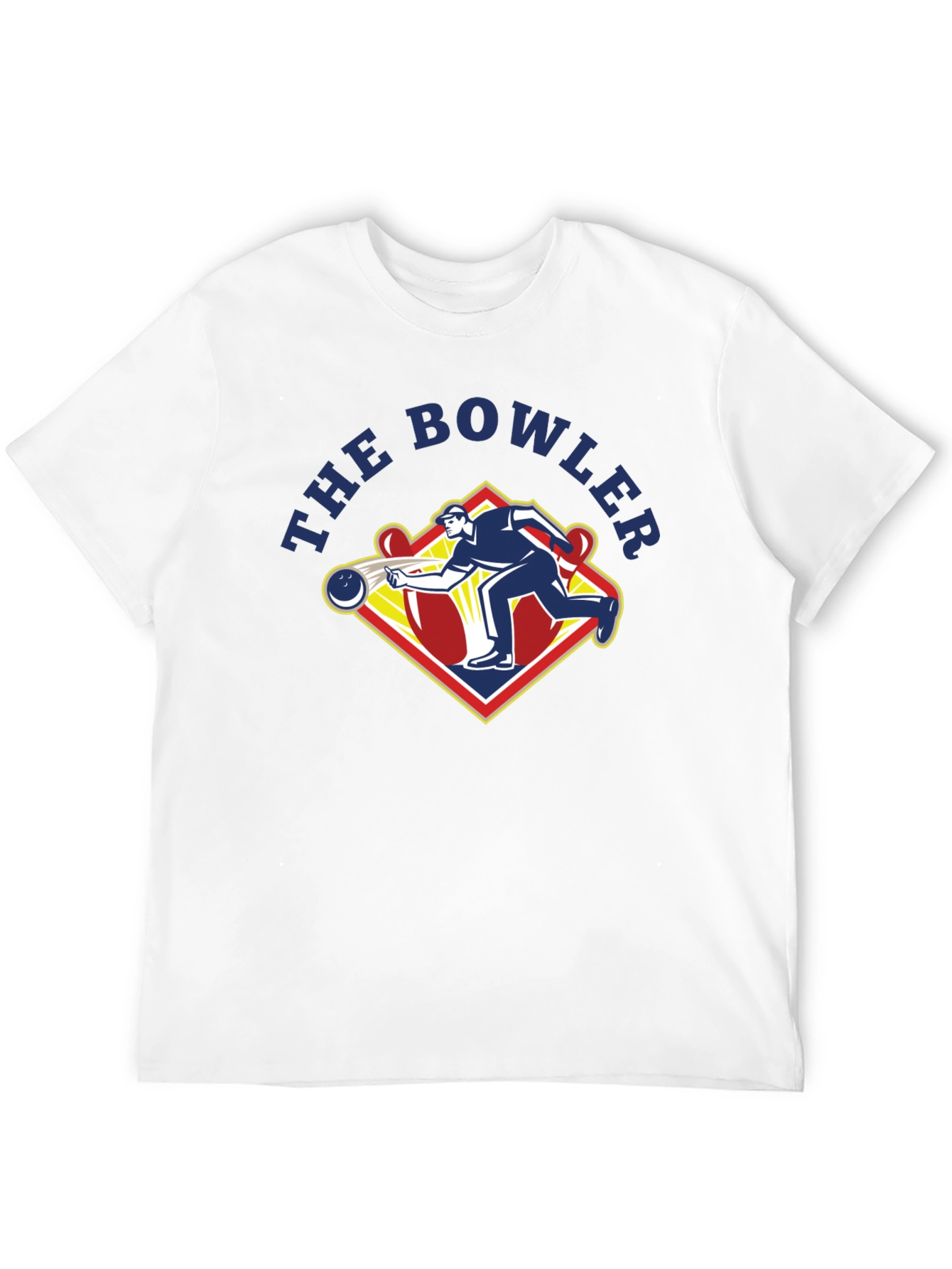The Bowler Graphic T-Shirt - Classic Bowling Design