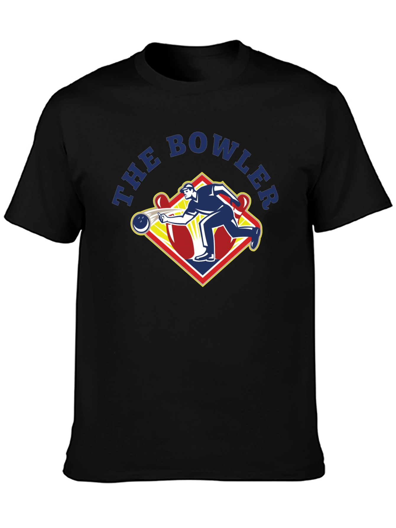 The Bowler Graphic T-Shirt - Classic Bowling Design