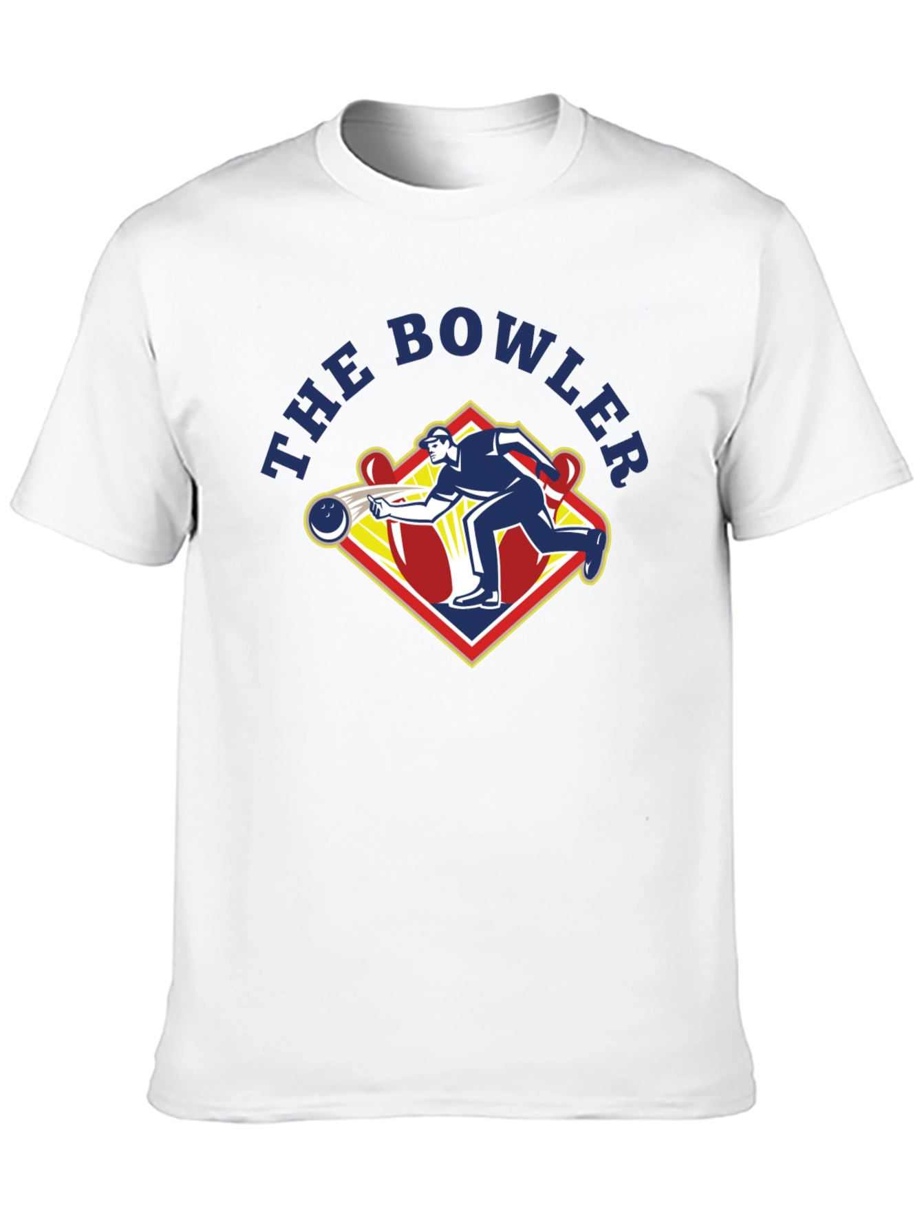 The Bowler Graphic T-Shirt - Classic Bowling Design