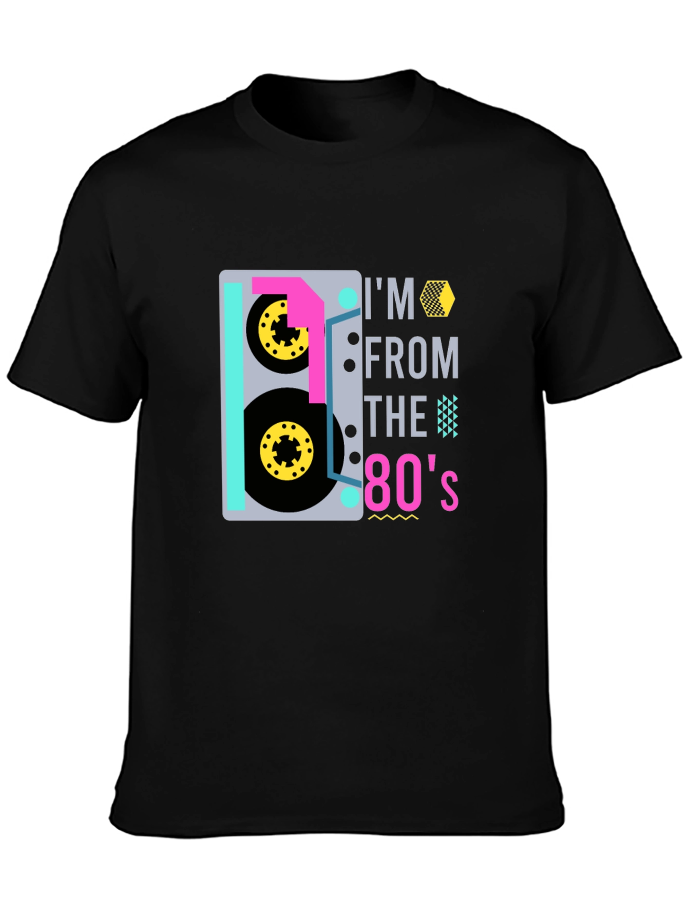 Retro 80s Cassette Tape T-Shirt