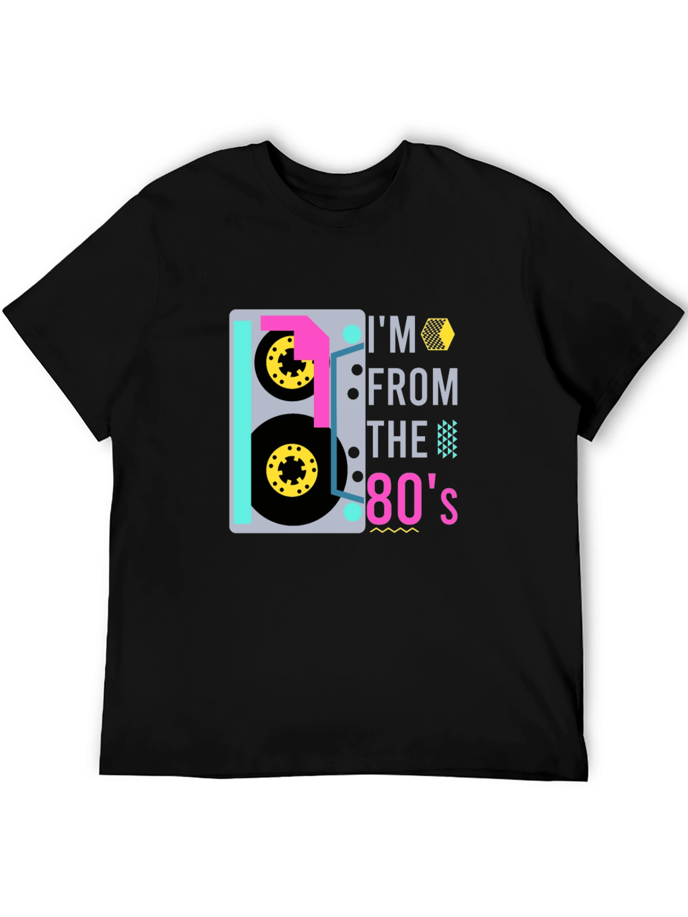 Retro 80s Cassette Tape T-Shirt