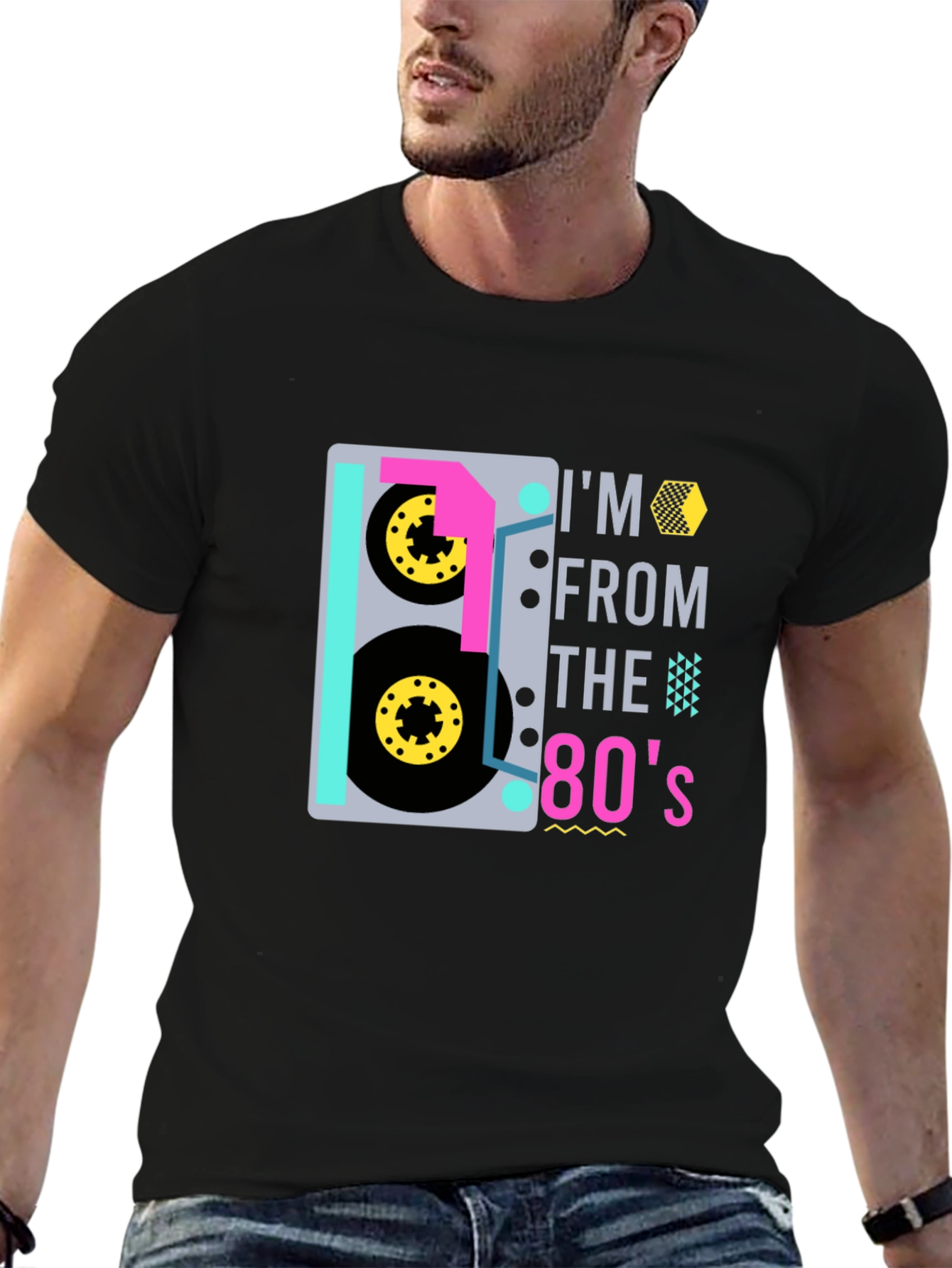 Retro 80s Cassette Tape T-Shirt