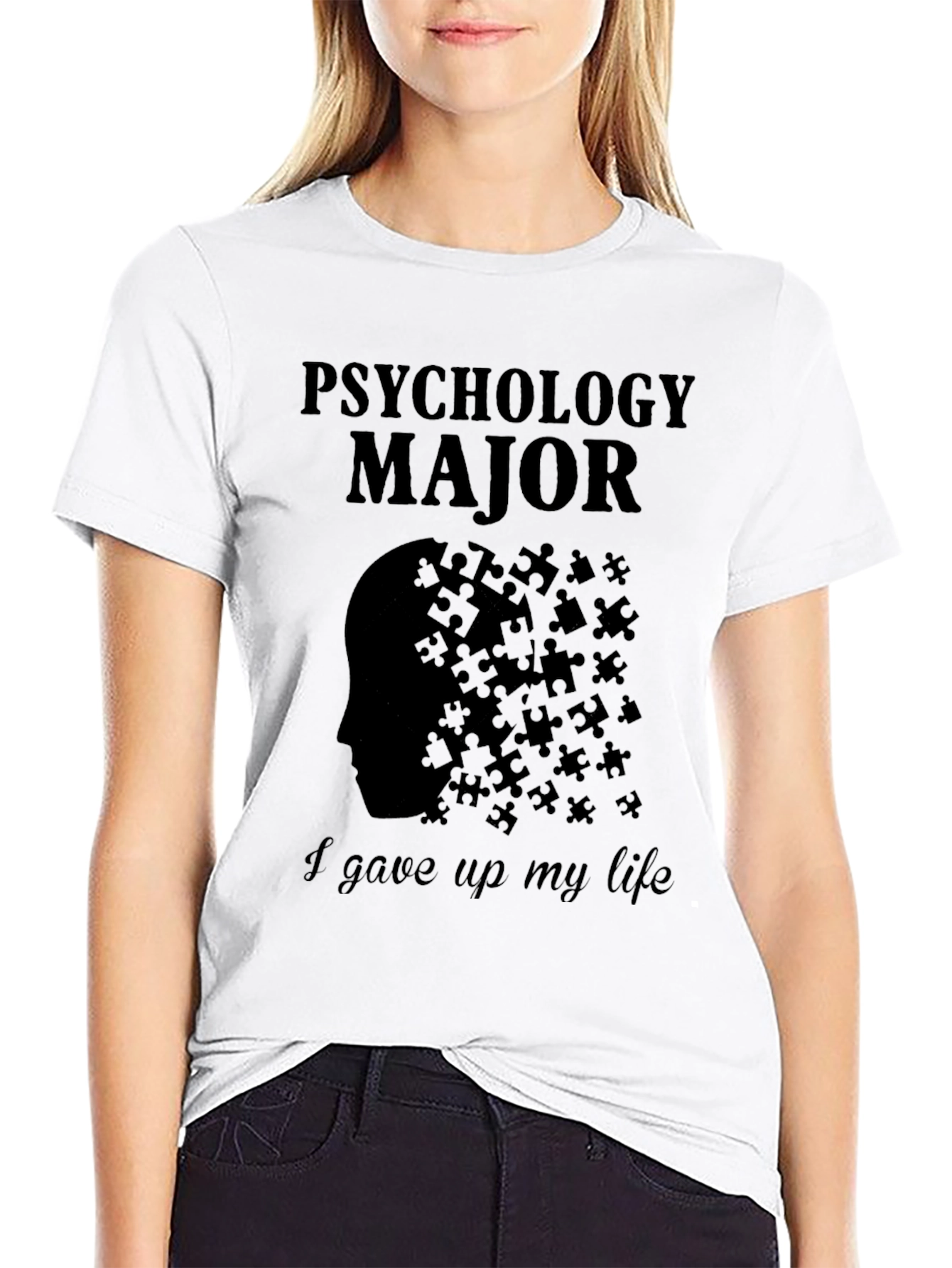 Psychology Major Graphic T-Shirt