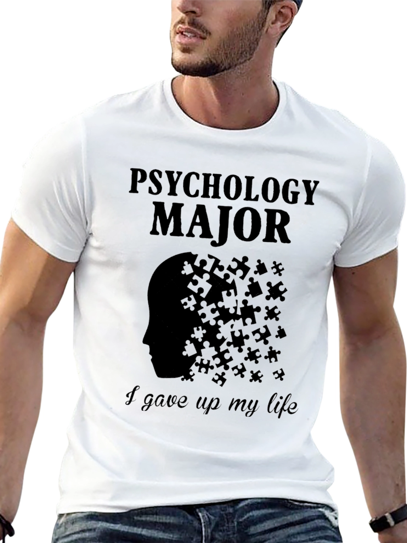 Psychology Major Graphic T-Shirt