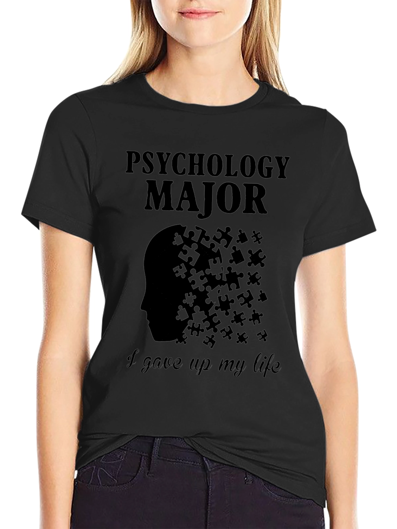 Psychology Major Graphic T-Shirt