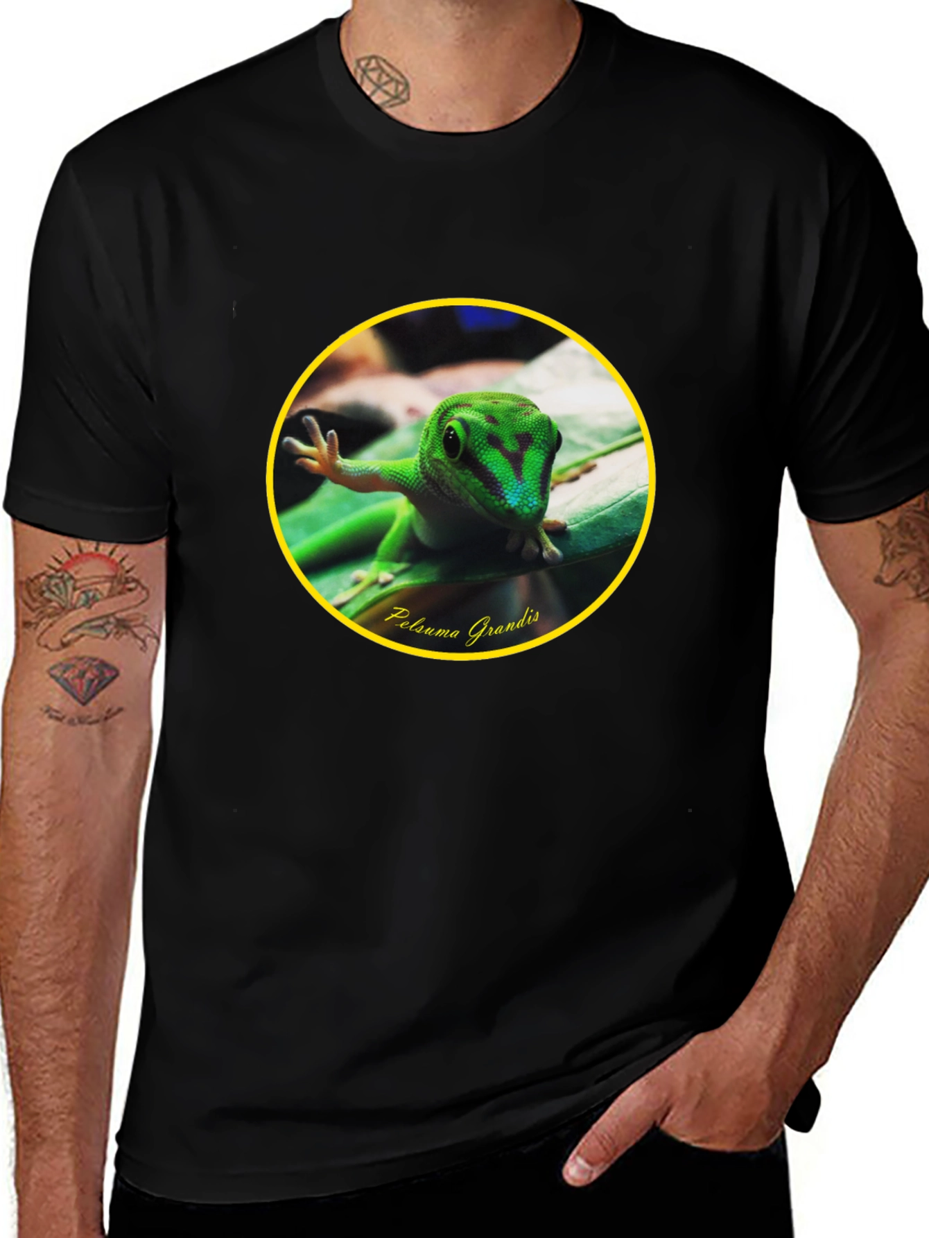 Gecko Phelsuma Grandis Graphic Tee