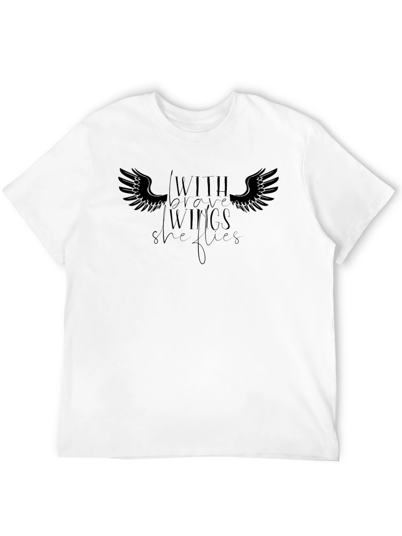 Brave Wings Graphic Tee - Unisex Fashion Shirt