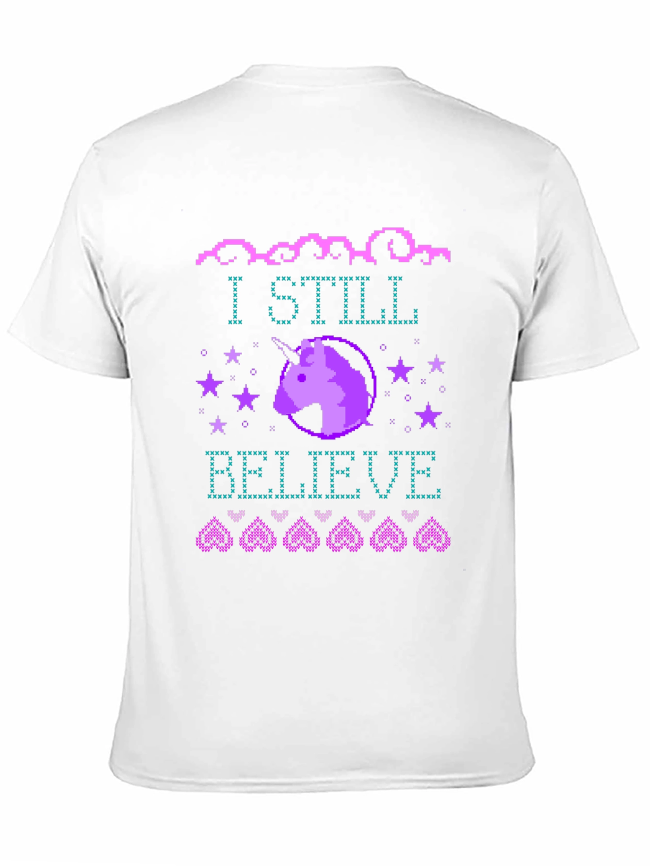 Unicorn I Still Believe Graphic T-Shirt