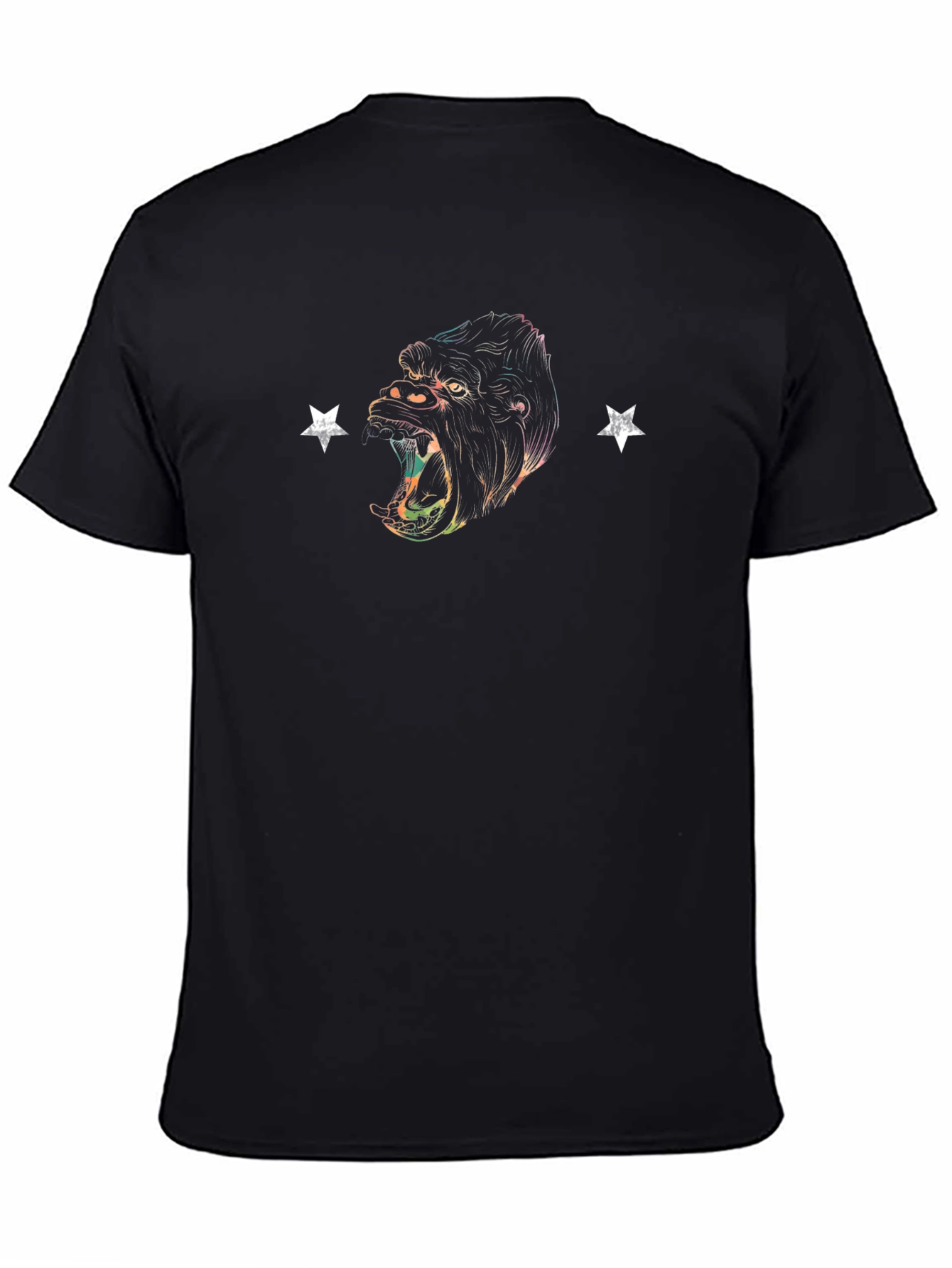 Gorilla Graphic Black T-Shirt