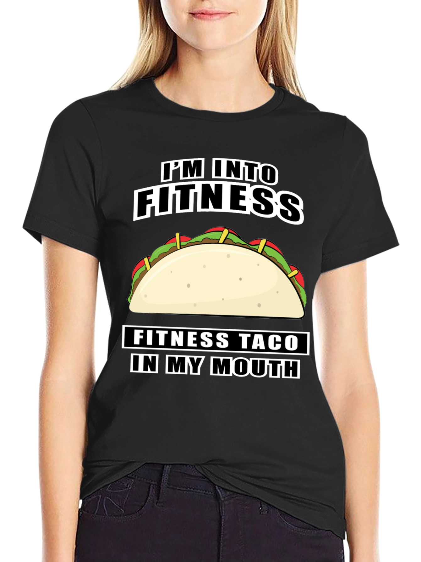 Fitness Taco T-Shirt - Im Into Fitness