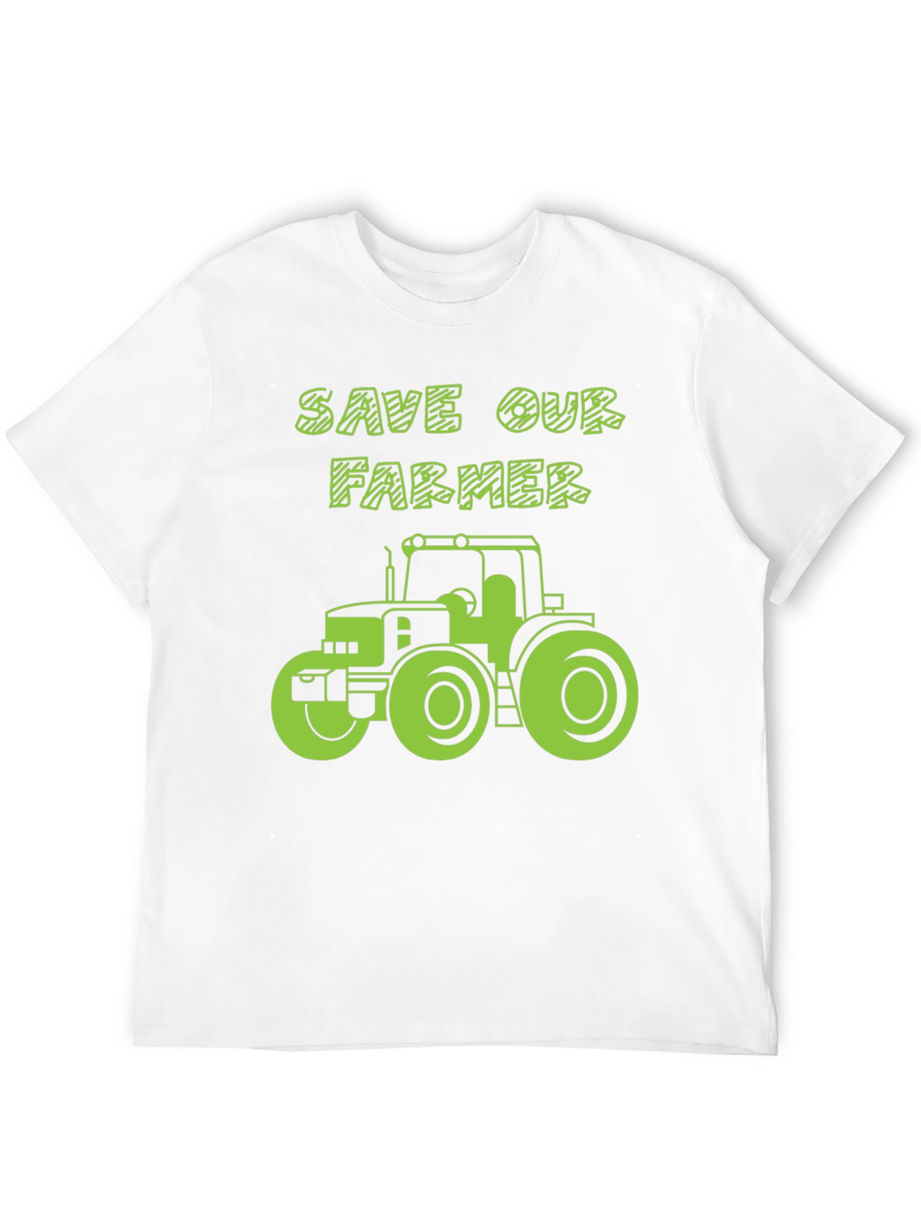 Save Our Farmer T-Shirt: Tractor Graphic Tee