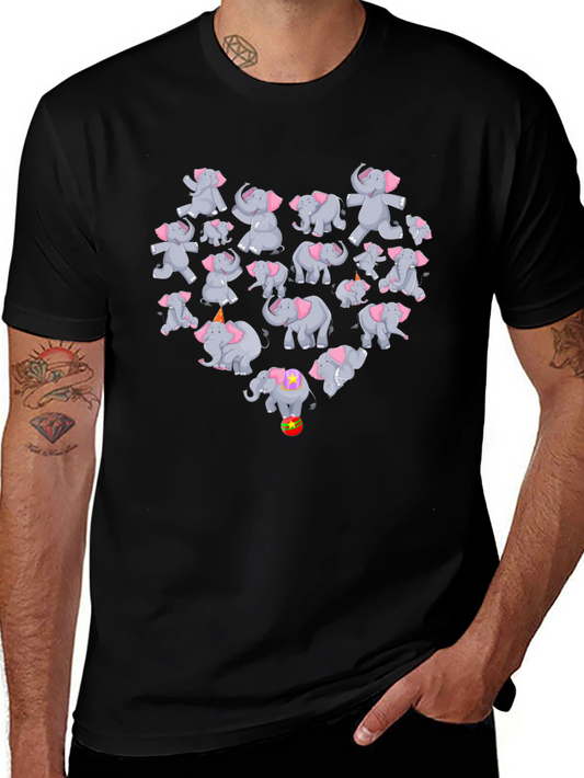 Elephant Heart Graphic Tee