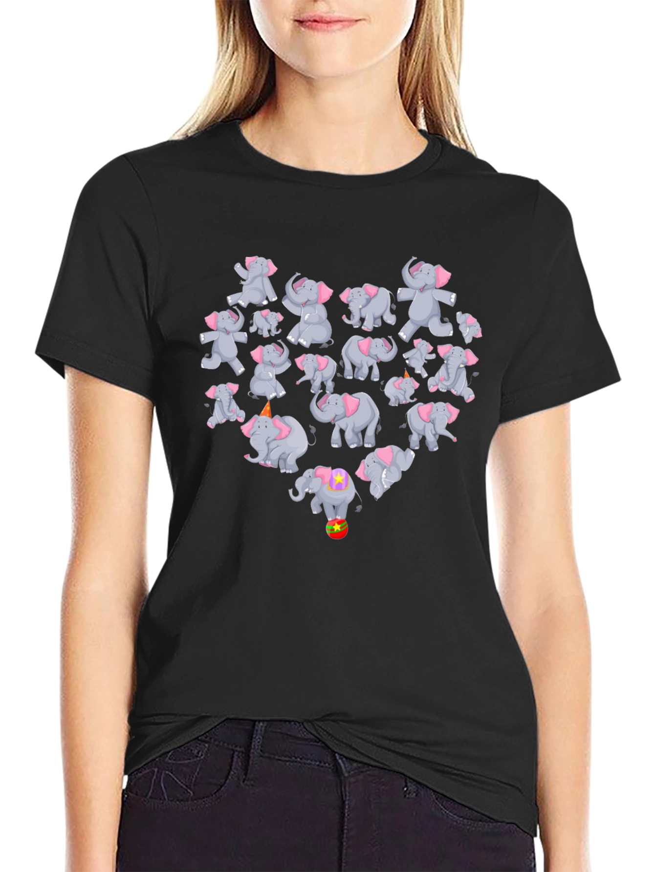 Elephant Heart Graphic Tee