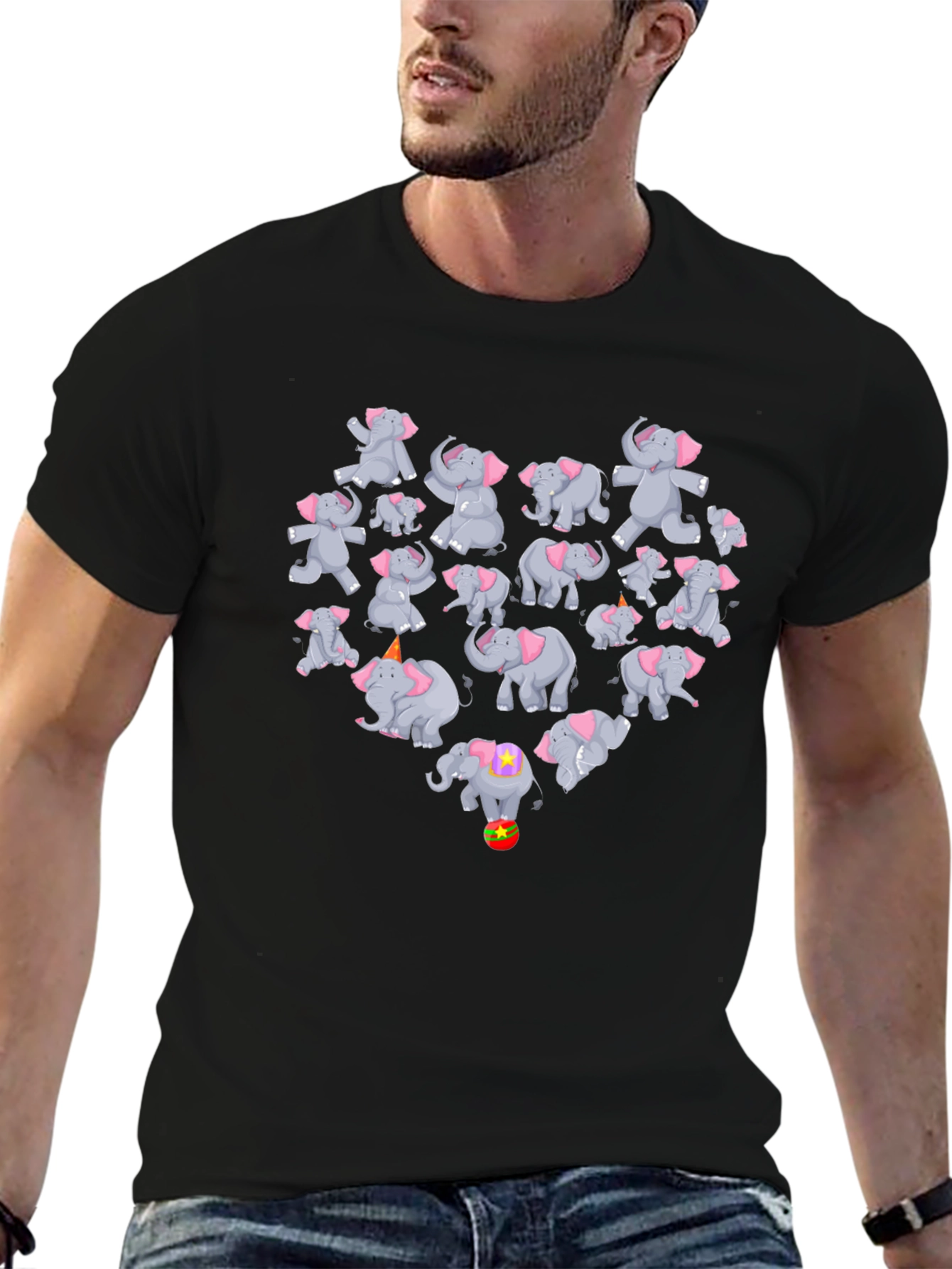 Elephant Heart Graphic Tee