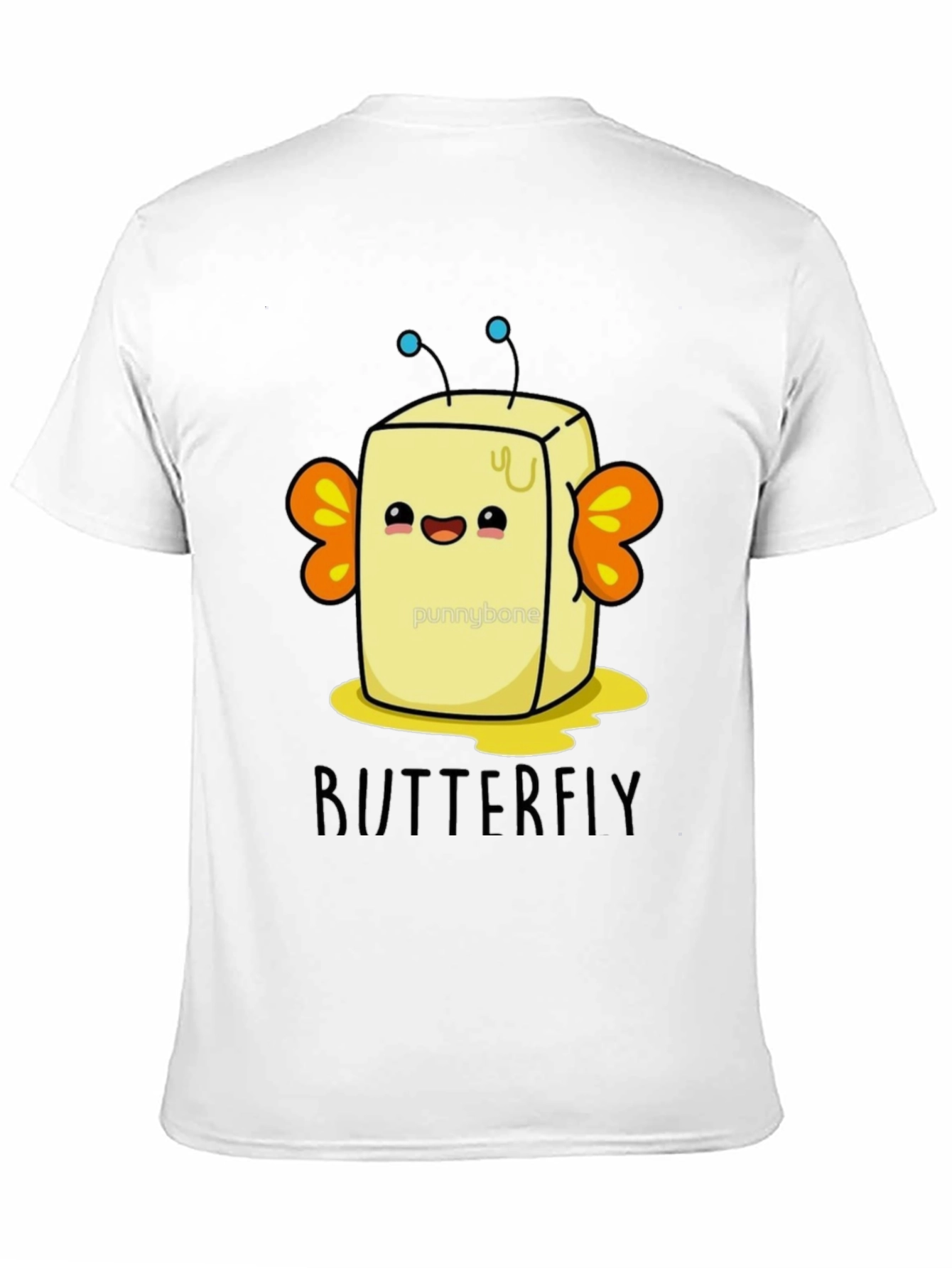 ButterFLY Pun T-Shirt - Funny Food Lover Tee