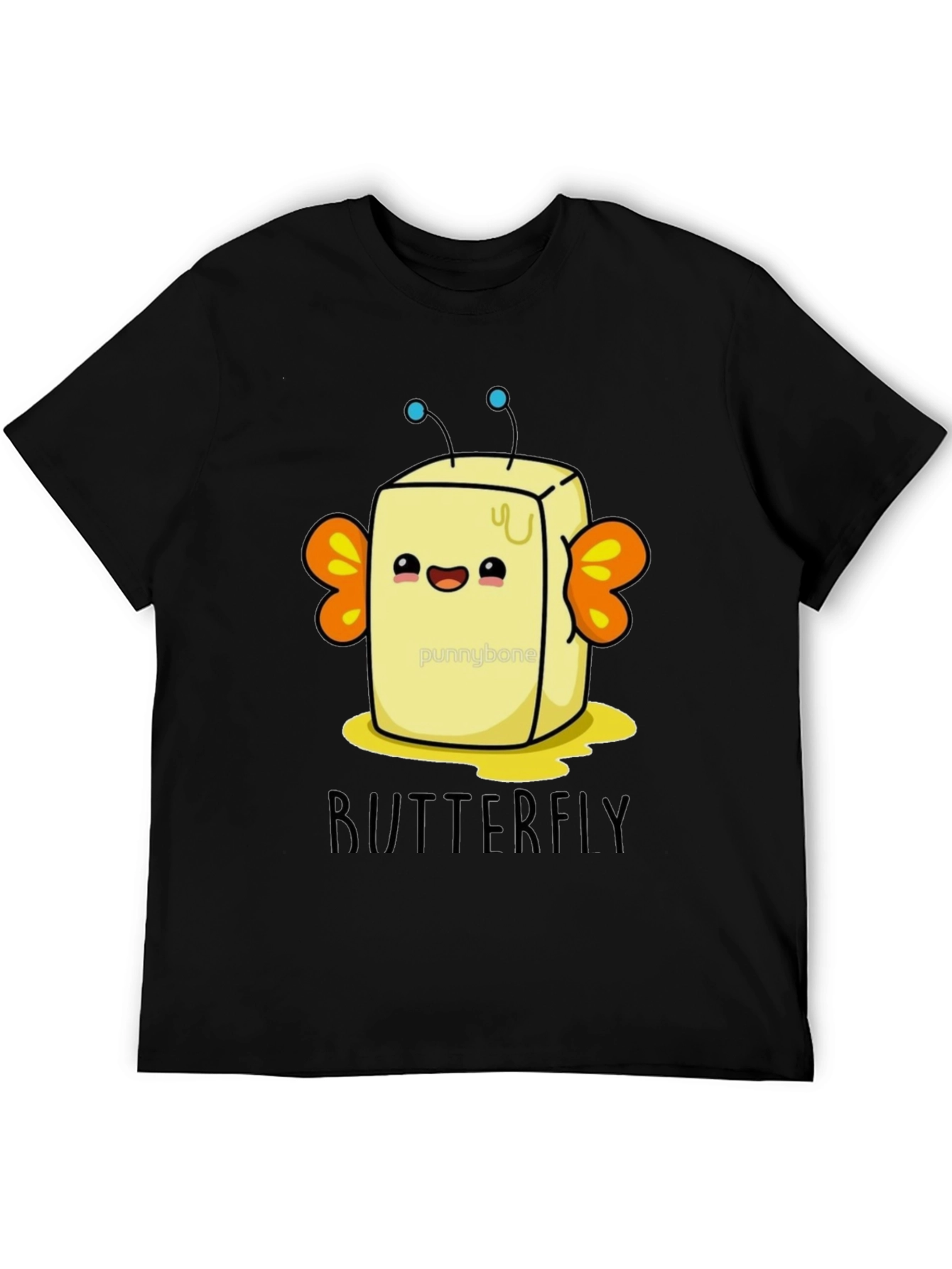 ButterFLY Pun T-Shirt - Funny Food Lover Tee