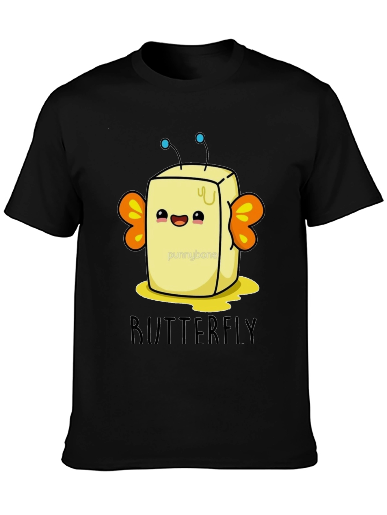 ButterFLY Pun T-Shirt - Funny Food Lover Tee