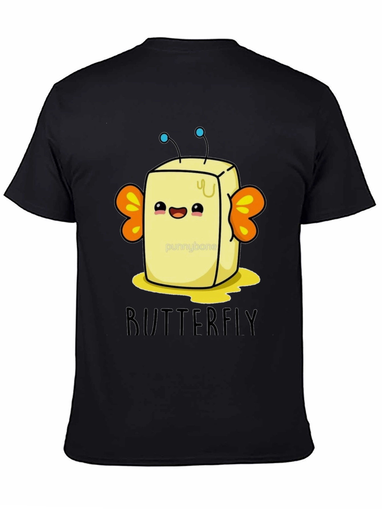 ButterFLY Pun T-Shirt - Funny Food Lover Tee
