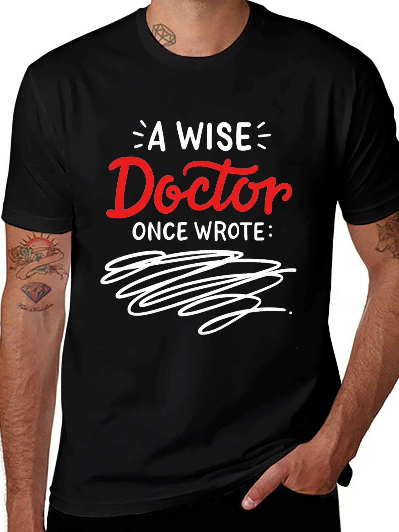A Wise Doctor Graphic T-Shirt