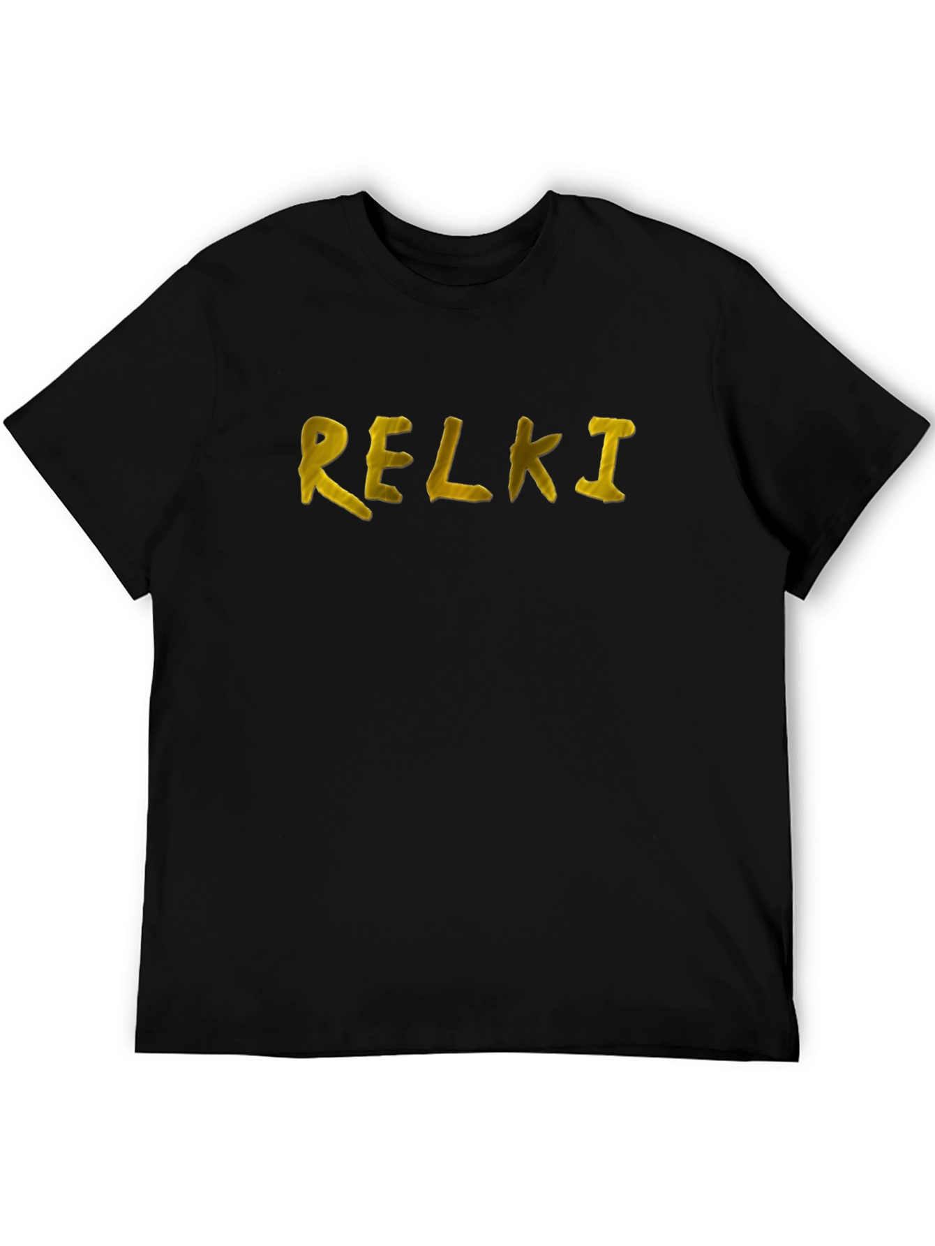 Relki Graphic Tee - Mens Black T-Shirt