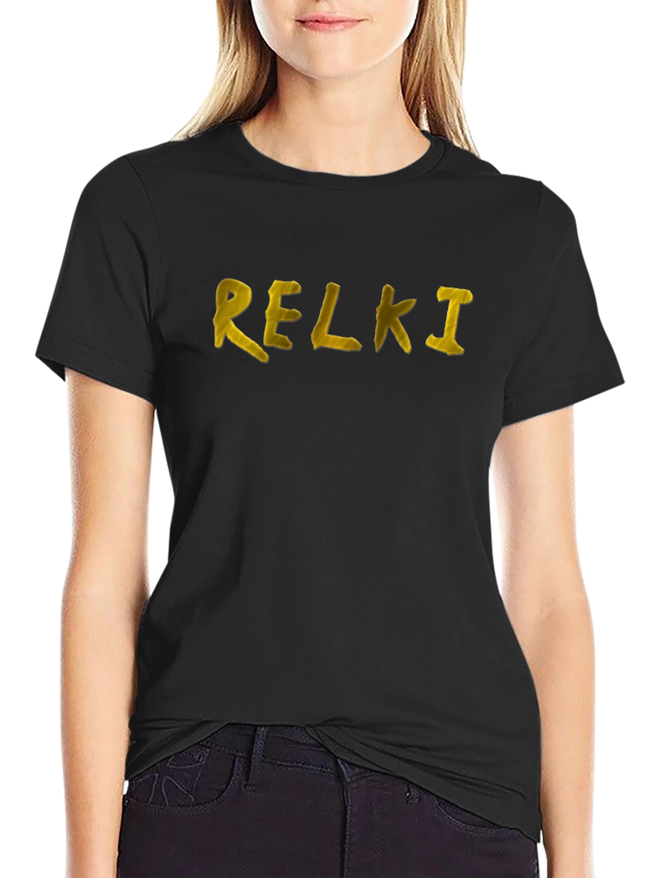 Relki Graphic Tee - Mens Black T-Shirt