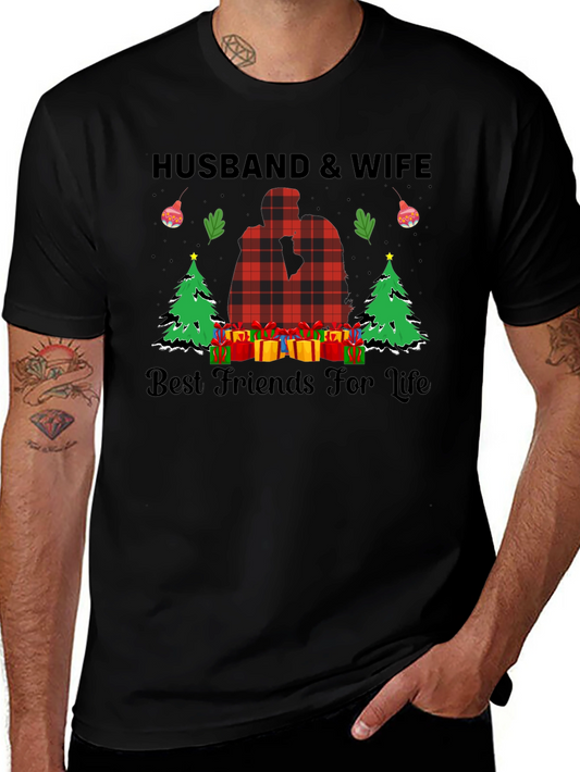 Husband & Wife Best Friends For Life T-Shirt
