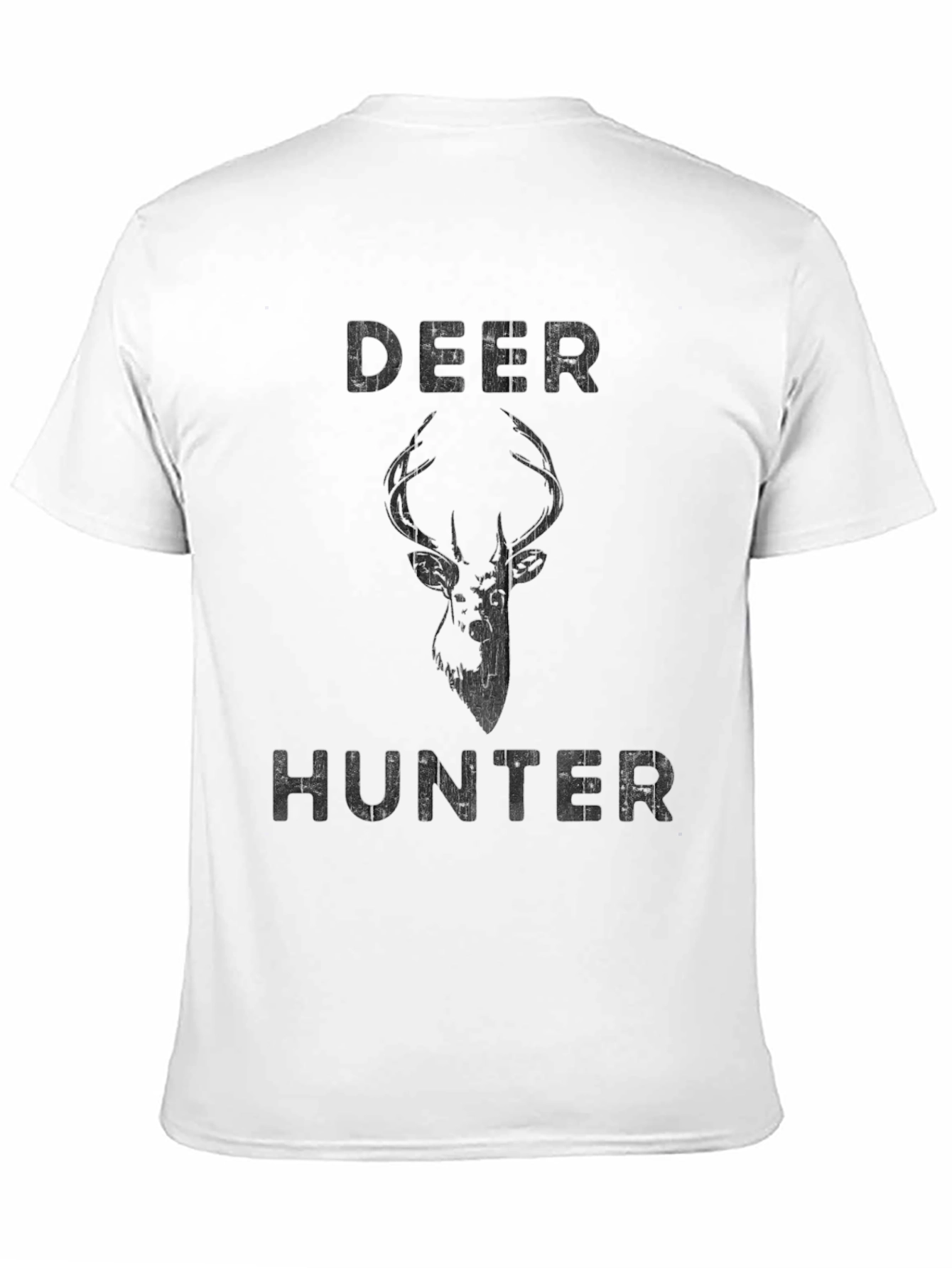 Deer Hunter Graphic T-Shirt - Black