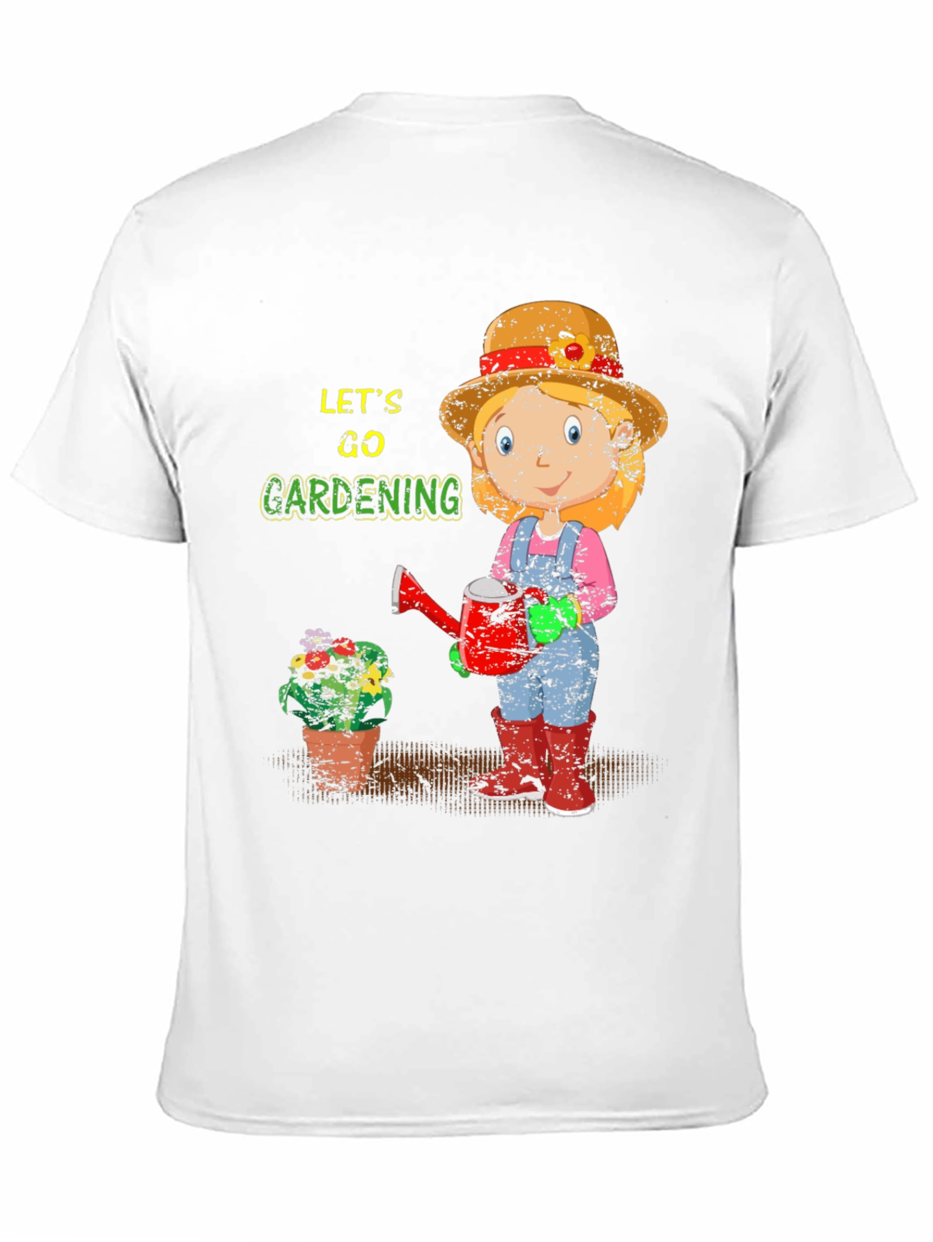 Gardening T-Shirt - Lets Go Gardening Tee