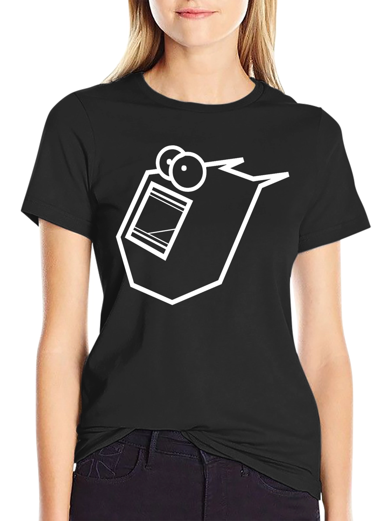 Welding Helmet Graphic T-Shirt - Black Cotton Tee