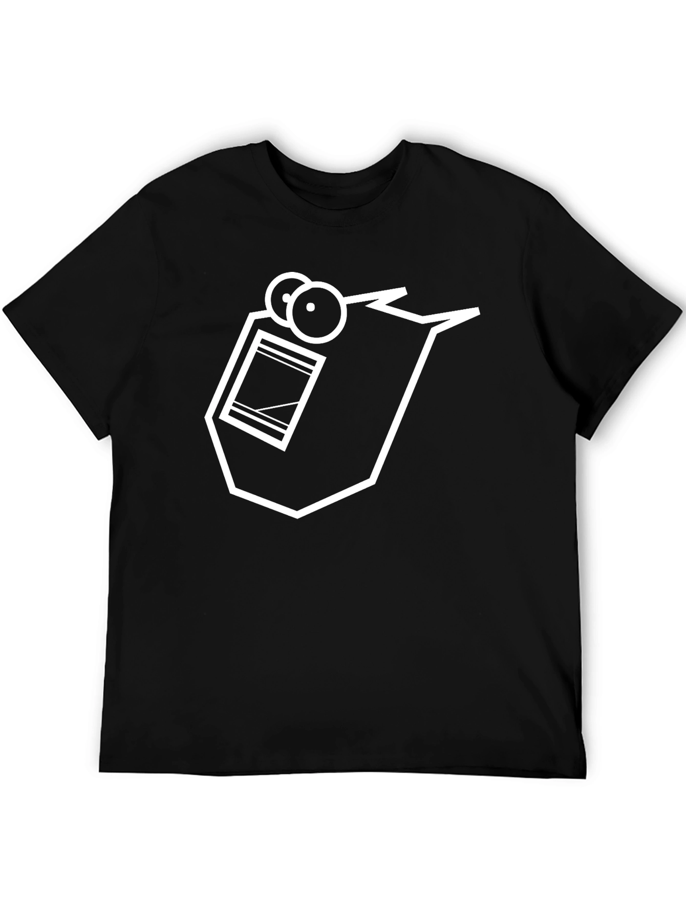 Welding Helmet Graphic T-Shirt - Black Cotton Tee