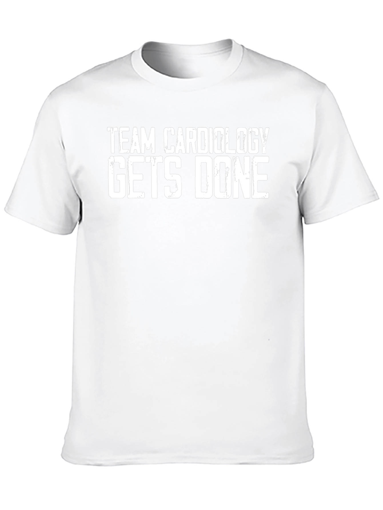 Team Cardiology Gets Done Black T-Shirt