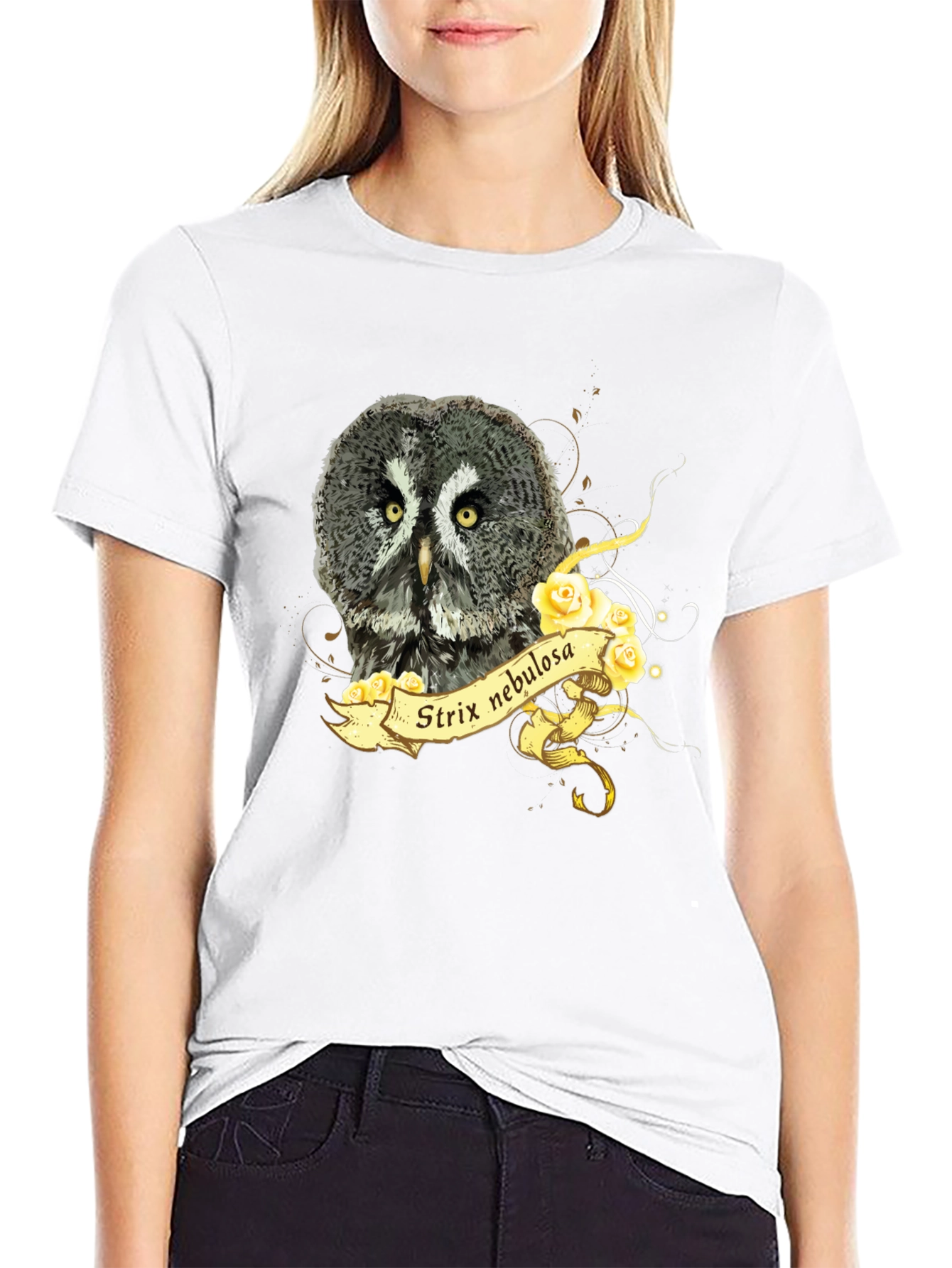 Strix Nebulosa Owl Graphic Tee