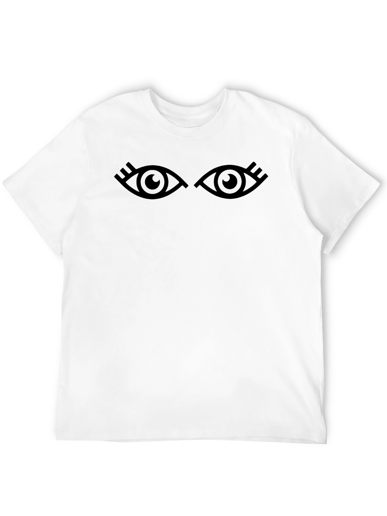 Eye See You Graphic Tee - Soft Black T-Shirt