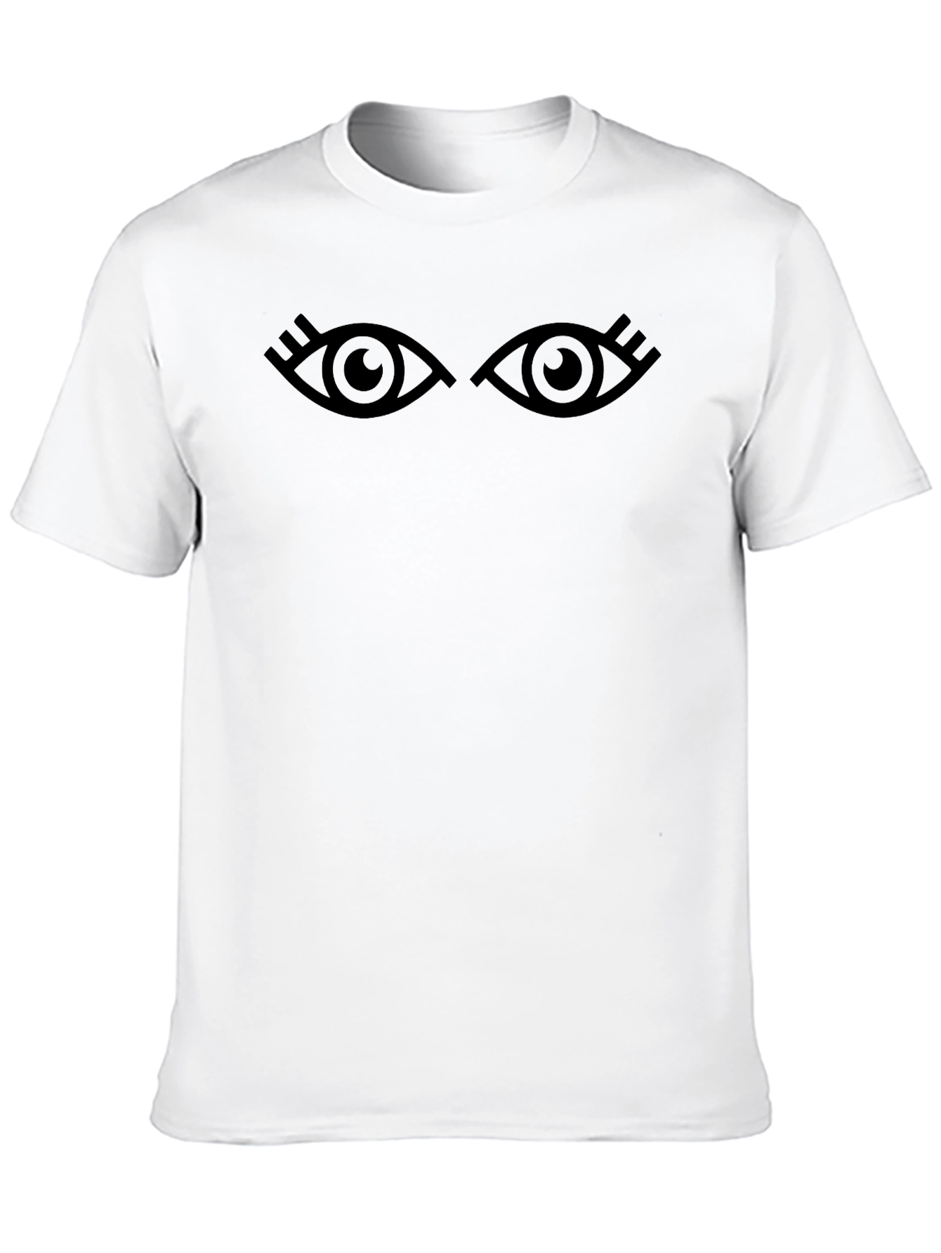 Eye See You Graphic Tee - Soft Black T-Shirt