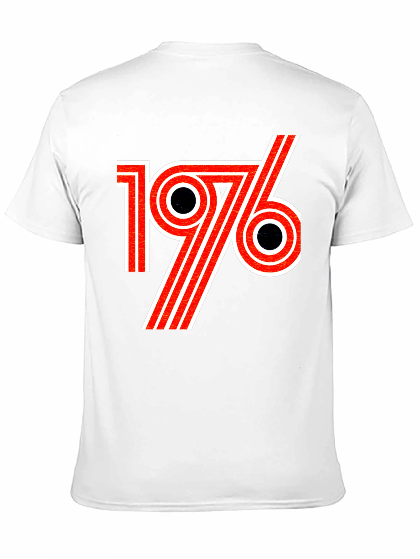 Retro 1976 Graphic T-Shirt - Black