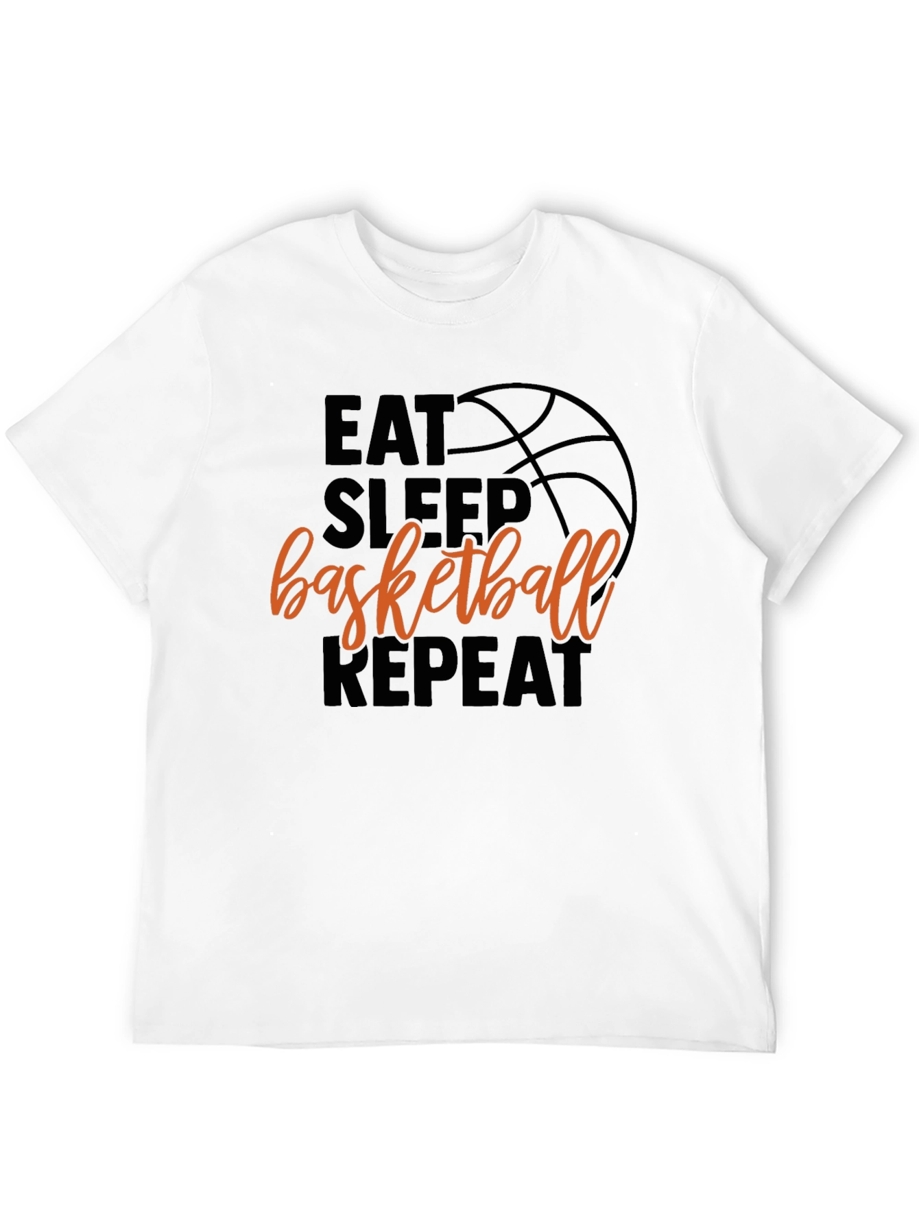 Eat Sleep Basketball Repeat T-Shirt