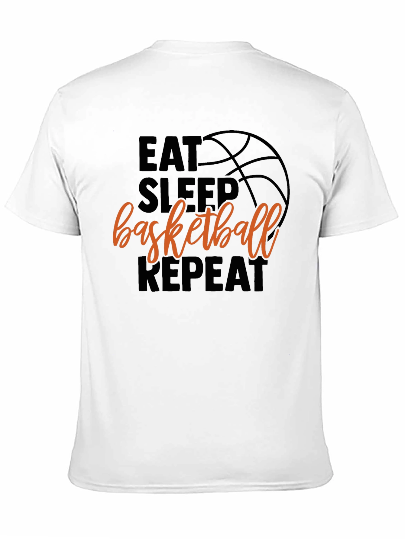 Eat Sleep Basketball Repeat T-Shirt