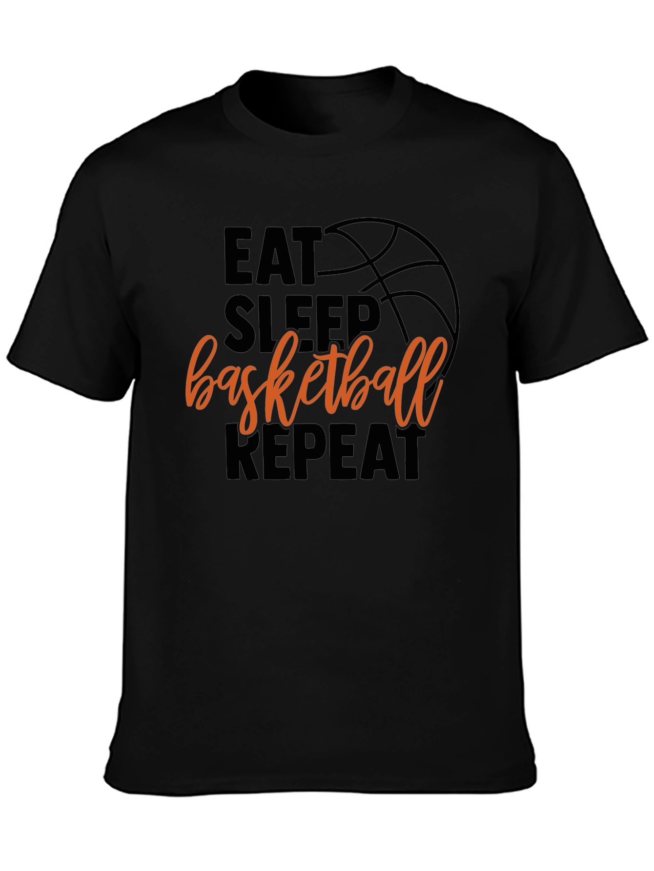 Eat Sleep Basketball Repeat T-Shirt