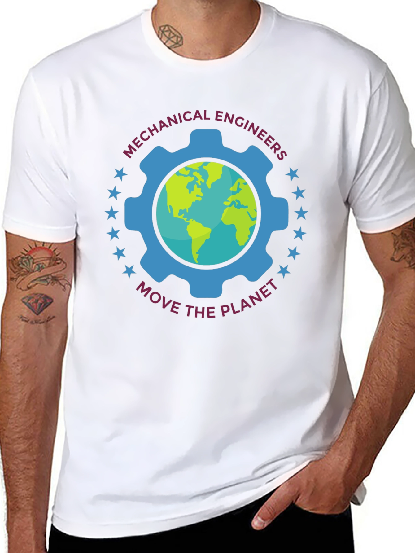 Mechanical Engineers Move The Planet T-Shirt