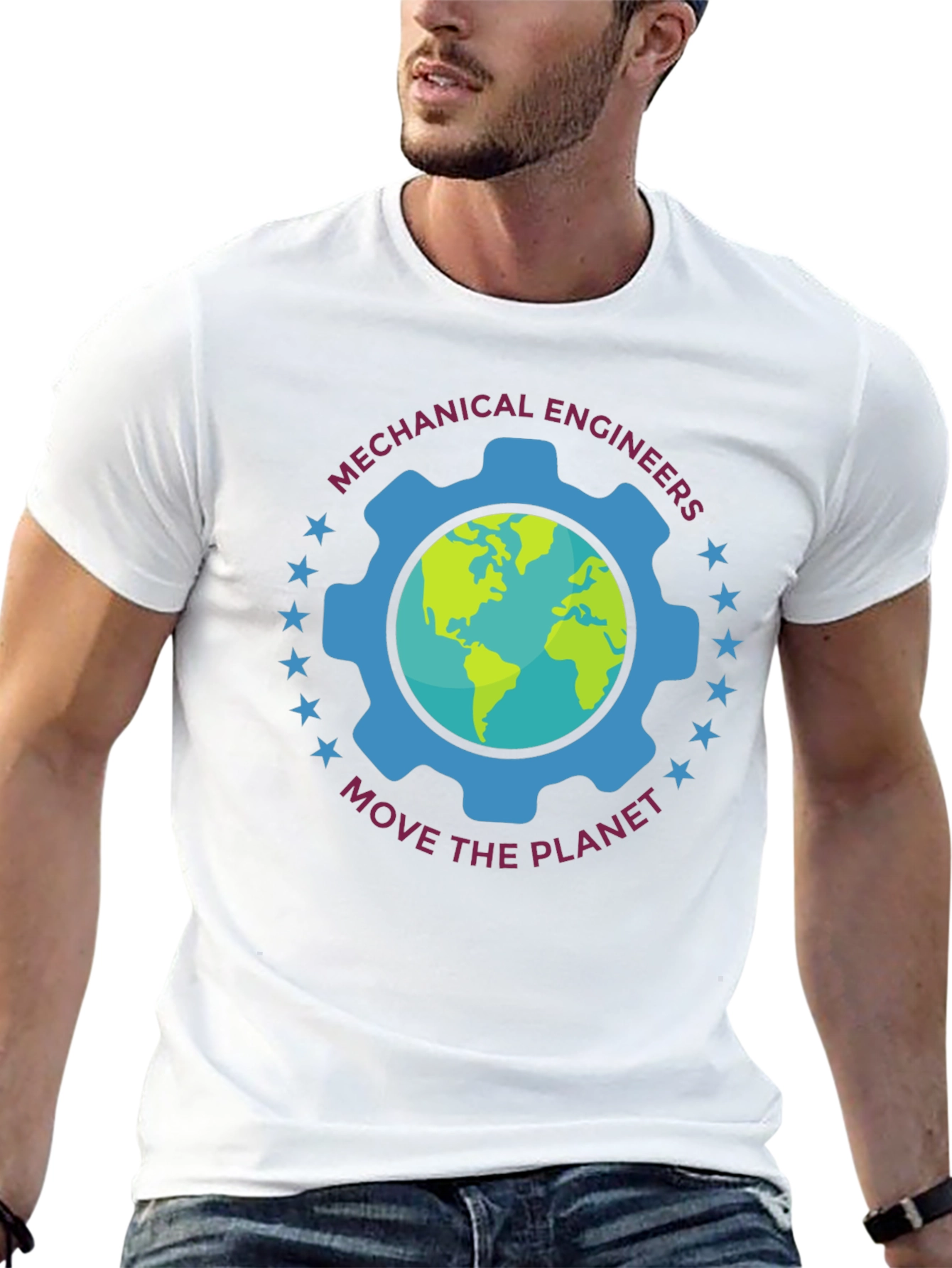 Mechanical Engineers Move The Planet T-Shirt