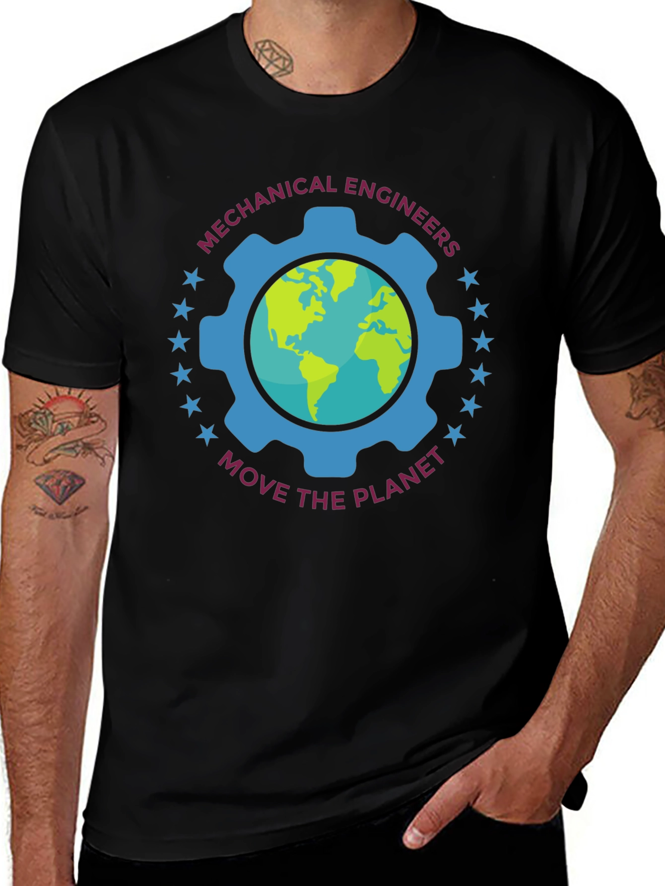 Mechanical Engineers Move The Planet T-Shirt