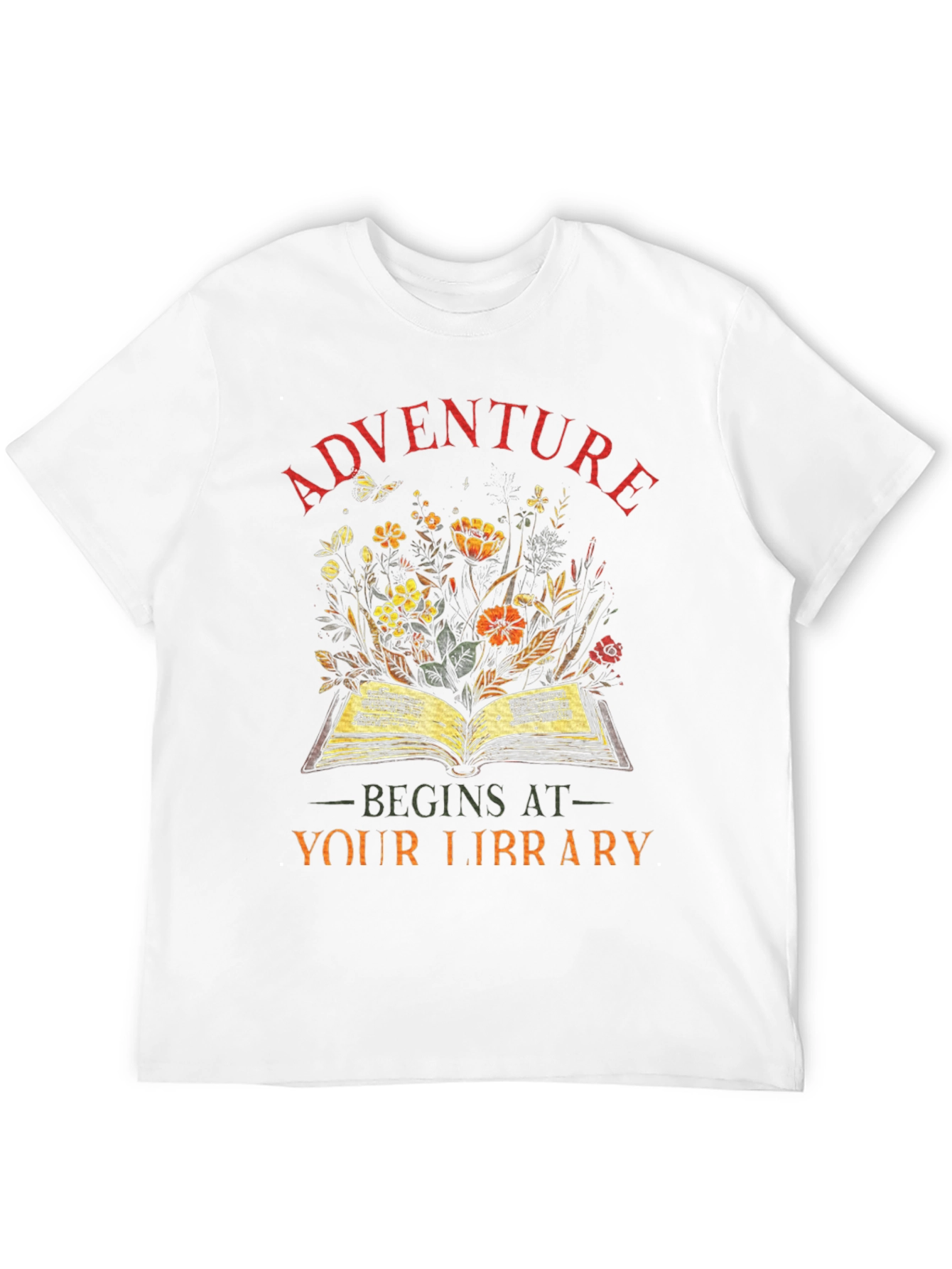 Adventure Begins at Your Library T-Shirt