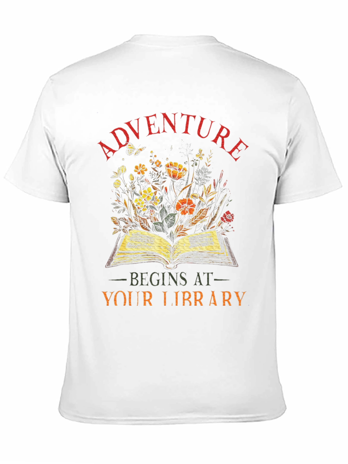 Adventure Begins at Your Library T-Shirt