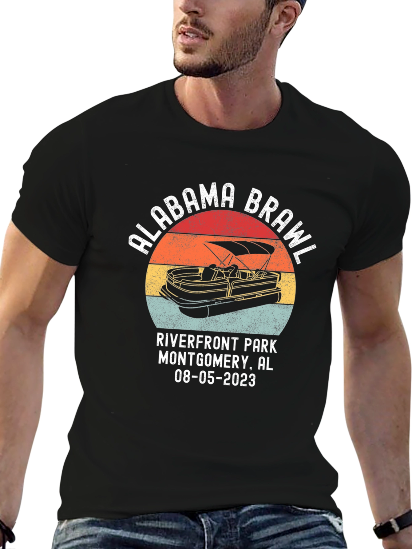 Alabama Brawl Retro T-Shirt