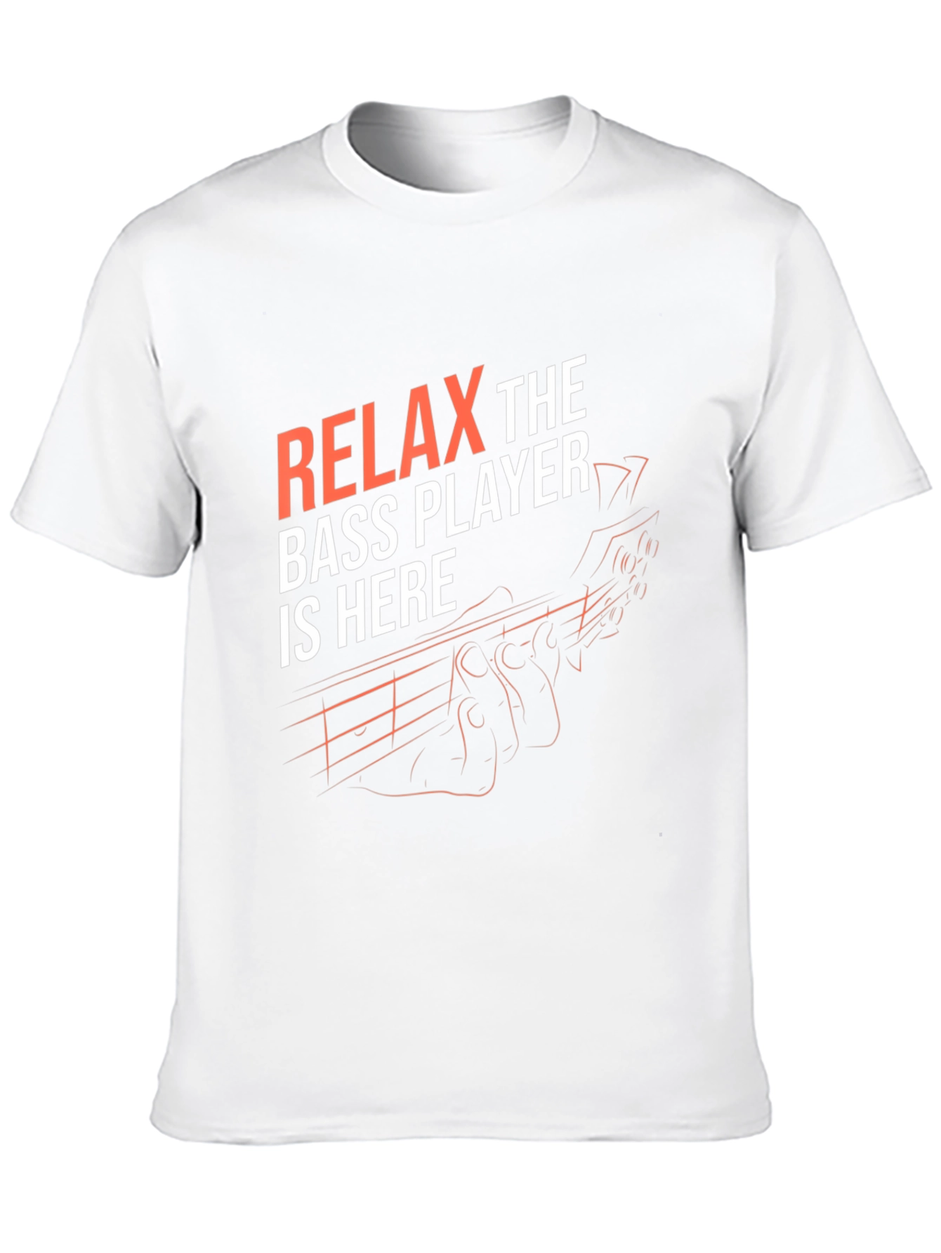 Relax Bass Player Graphic T-Shirt