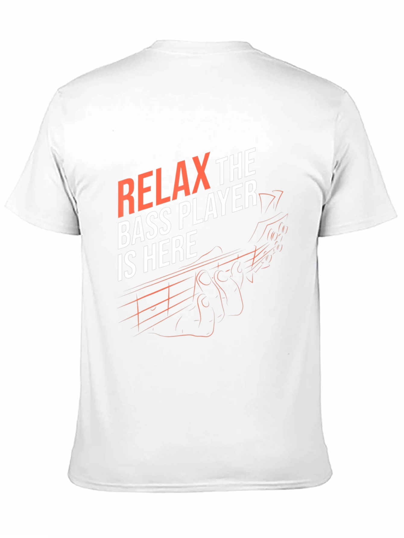 Relax Bass Player Graphic T-Shirt