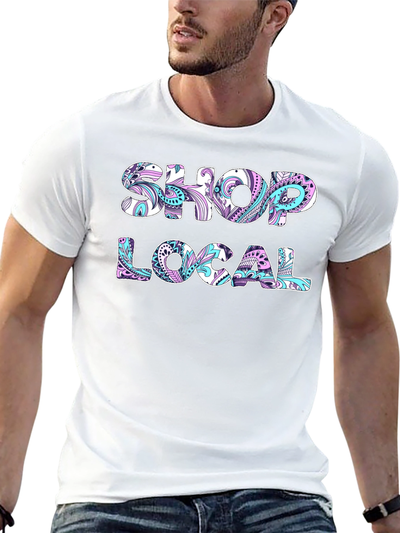 Shop Local Graphic Tee