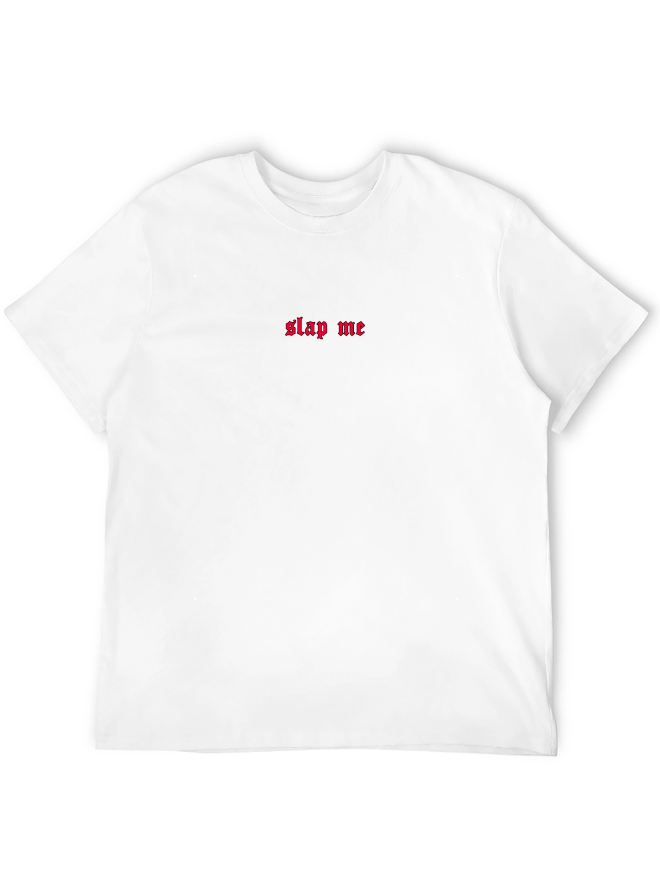 Slap Me Graphic Tee - Edgy Statement T-Shirt