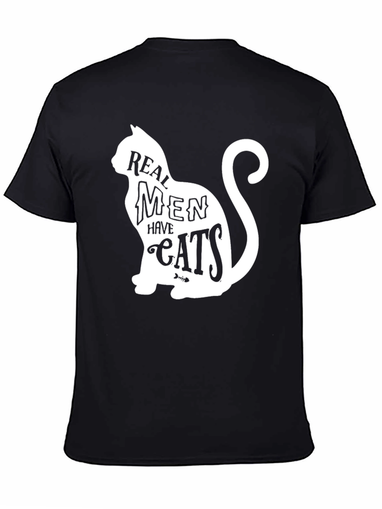 Real Men Have Cats Graphic Tee