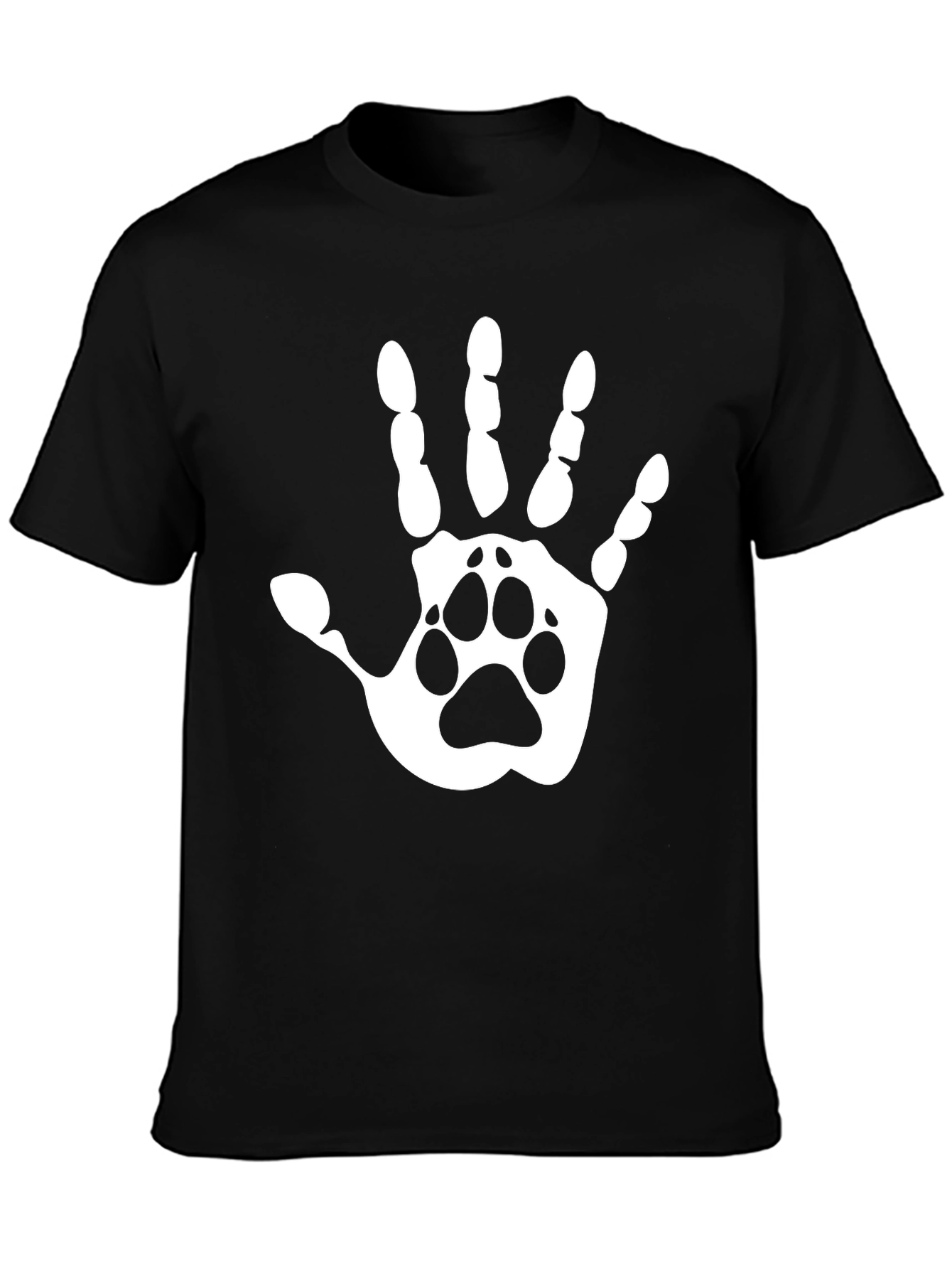 Paw Print Hand T-Shirt